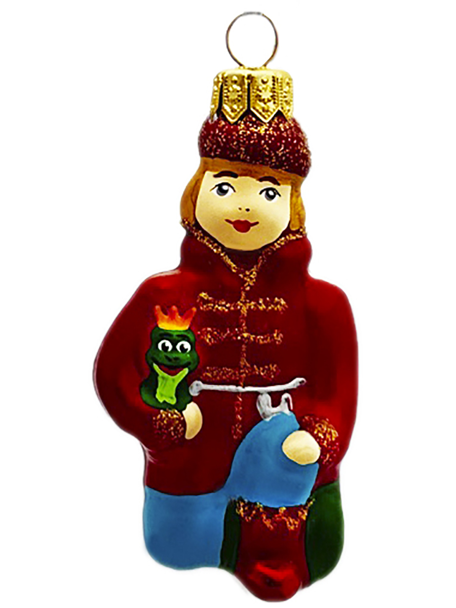 Елочное украшение Иван Царевич с лягушкой 161507401